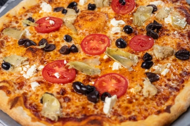 Mediterranean Pizza.