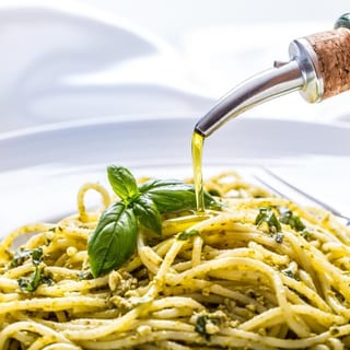 Pasta with Pesto Sauce